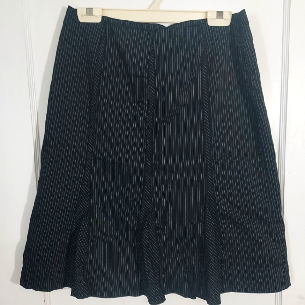 Mexx Pinstripe Black Skirt